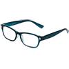 OPULIZE The Reading Glasses Company Blu Scuro Acquamarina Lettori Valore 2 Pacco Uomo Donna Rr77-3Q +1,50 - 58 Gr