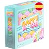 Asmodee Zygomatic - Happy Mochi - Spagnolo - Gioco di Carte Scimmia per Giocare con Tutta la Famiglia, Gioco illustrato a Mano con Disegno Kawaii, a partire da 8 anni per 2 a 6 Giocatori, 20 Minuti