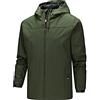 CXKOLD giacca neve uomo cappotto lungo uomo marrone giacca uomo invernale tecnica giacca college uomo maniche in pelle impermeabile uomo elegante tuta a tema natalizio da uomo cerata antipioggia
