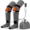 GD Great Dreams GreatDreams® - Pressoterapia per Casa - Massaggiatore Completo per Gambe con Funzione Riscaldante - Macchina per Pressoterapia per Migliorare la Circolazione Sanguigna e Alleviare il Dolore alle Gambe