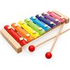Jzhen Xilofono Giocattoli Knock Pianoforte, Strumento Musicale Xilofono in Legno per Bambini