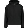 CMP Giacca Kid G Con Cappuccio Fisso Unisex - Bambini e ragazzi, Nero 5N, 92