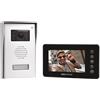 SCS Sentinel Videocitofono VisioFirst 4.3 - Controllo accessi remoto - Cancello | PVF0050, videocitofono a 2 fili, monitor interno, unità esterna fino a 100 m, apri cancello, installazione espandibile