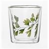 Eigenart Lyn Ginkgol 41003 - Bicchiere a doppia parete in vetro borosilicato per bevande calde e fredde, senza BPA