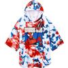 Marvel Spiderman Asciugamani Bagno con Cappuccio Ragazzi Poncho Bambino Telo Mare Bambini (Multi Spiderman, 10-13 Anni)