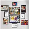 Giallobus - Set 10 poster da parete - Vassily Kandinsky - Raccolta Kandinsky 1 - Carta Patinata - | 2 x A3 42x30cm | 4 x A4 30x21cm | 4 x A5 21x15cm | - SENZA CORNICI - Stampe moderne soggiorno