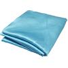 hokkk Tovaglia in raso Copritavolo per la casa Copritavola multi-formato per feste di Natale Banchetto di nozze 145X335CM Azzurro