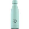 Cool Bottles - Borraccia Termica in Acciaio Inox - 350 ml - Pastel Sky - 23,5 x 7 cm - Bottiglia Termica Ermetica - Bevande Fredde 36 Ore e Calde 18 Ore - Triple Parete -Cool Technology - Senza BPA
