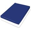 Bassetti Lenzuolo con Angoli Elasticizzati, Cotone, Blu Marino, 140x200 160x220