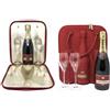 Piper-Heidsieck Champagne Cuvee Brut 70 cl Confezione Travel Con Borsa Termica e Due Bicchieri