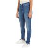 Calvin Klein Jeans Jeans Donna High Rise Ankle Skinny Fit, Blu (Denim Dark), 32W / 32L