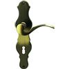 Alpertec Susan-Ls Alpertec In Acciaio Brunito Per Stanza Porte Pulsante Set Maniglia Porta Guarnizioni, 32060082