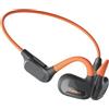 truefree F2 Cuffie ad orecchio aperto Bluetooth 5.3 Wireless per lo sport, chiamate chiare con doppio microfono, 15 ore di autonomia, bassi potenziati da 16,2 mm, connessione multipoint, controllo app