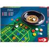 noris 606102025 - Set roulette Deluxe con 2 sfere in acciaio, 60 fiche e altri accessori per una vera atmosfera da casinò, dai 6 anni in su