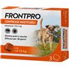 Frontline Frontpro compresse masticabili cani 4-10 kg