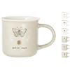 H&h Set 6 Tazze Tè H&H Botanicum In New Bone China Assortiti Cc220