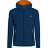 Lotto GIACCA UOMO IN SOFTSHELL CON CAPPUCCIO - GIUBBOTTO UOMO LEGGERO - Softshell Jacket Impermeabile (433921 BLU S)
