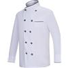 MISEMIYA Women's Jacket Giacca da Chef da Donna KZ-844, Jackets 844-Black, 3XL