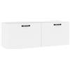vidaXL Mobile Pensile Bianco 100x36,5x35 cm Legno Multistrato