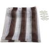 Medal Tenda Zanzariera 150x250 cm Riga Bianco/marrone