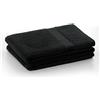 DecoKing Asciugamano ospite 30 x 50 cm cotone qualità 525 g/m² nero assorbente Marina