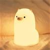 LOVERUIS Luce notturna per bambini, carina alpaca, 7 colori variabili, dimmerabile, regalo per bambini, lampada da notte per la cameretta dei bambini