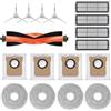 Kit Accessori Ricambio Per Xiaomi X20+/X10+ - Spazzole, Filtri, Panni E Sacchetti (1+4+4+4+4)