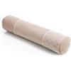 Alibo Cuscino cilindrico per alleviare il dolore cervicale, completamente sfoderabile (48,3 x 10,2 cm) Beige