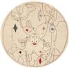 NANIMARQUINA tappeto SILHOUETTE TUFTING CIRCULAR - SILHOUETTE-TUFTING-Ø200
