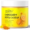 POP MODERN.C Scrub Detox per le Ascelle con Curcuma e Vitamina C, Rimuovi Macchie scure dalle Ascelle, Deodorante per il Corpo che Uniforma il Tono della Pelle, Scrub Esfoliante per il Corpo per Donne e Uomini