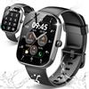 Csasan Smartwatch con Effettua/Risposta Chiamate, 1.91'' Orologio Smartwatch Uomo Donna con Contapassi/Sonno/Cardiofrequenzimetro, 110+ Modalità Sportive Fitness Tracker, IP68 Smart Watch per iOS Android