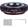 PHOLSY Manuale Adattatore per Lente: Compatibile con Leica L39 M39 LTM Obiettivi e Compatibile con Nikon Z Corpo Fotocamera, M39 su Z