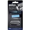 Braun Series 3 32S Testina di Ricambio, Argento