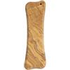 JACK AND VANILLA, Osso in Legno di ulivo Naturale, Design ergonomico, Versatile per servire e Presentare, Unico per Il Suo Grano, Facile da Mantenere, M, 15 x 5 x 2 cm, Naturale, Modello all Nature
