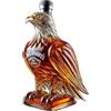 keloppasit Decanter in vetro a di aquila da whisky, decanter a di animale con statua divertente, squisita bottiglia di liquore, divertente decorazione per la casa per vacanze, famiglie e