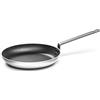 Forgast Padella Antiaderente Professionale 32 cm in Alluminio 3003, Rivestimento in Teflon, Padella Induzione Gas Fornello Elettrico, Comodo Manico, Resistente a Graffi e Abrasioni