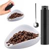 imposyu Set di Vassoio Dosatore Caffè Tazza Dosatrice Caffè in Ceramica Vassoio per il Dosaggio del Caffè Tazza Dosatrice Caffè con Bottiglia Spray Accessori per Caffè in Ceramica