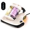 JIGOO S100 Battimaterasso, Aspiratore per materassi con luce UV e vibrazione, aspirapolvere antiacari, sensore acaro della polvere, indicatore LED, ultrasuoni, rimuove il 99,9%, per materassi, letti