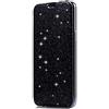 Felfy Cover Galaxy S9 Plus Glitter,Custodia Galaxy S9 Plus Flip,Cover per Samsung Galaxy S9 Plus Brillanti Cover Custodia Placcatura in Cristallo Glitterato Lucido TPU Interno Case con Sottile Slim Cover