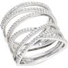 ESPRIT Anello da Donna in Argento con Zirconia Cubica, Misura 13