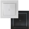 VoltShine Interruttore a pulsante Campanello - EP Nero: Aumenta l'eleganza della tua casa con il suo design moderno che si adatta a qualsiasi arredamento. Facile installazione e resistenza per un uso