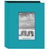 Pioneer Photo Albums Pioneer - Album Fotografico con Cornice Cucita 17,8 x 22,9 cm, 200 Tasche, Colore: Blu Brillante