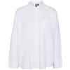 VERO MODA Vmida Oxford-Maglietta Wvn Ga Noos Camicia a Maniche Lunghe, Bianco, XS Donna
