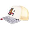Djinns Food Beer & Coffee Grey/Heather Grey HFT Trucker Cap - One-Size
