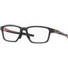 Oakley 0OX8153 Occhiali, Marrone (Satin Grey Smoke), 55 Unisex-Adulto