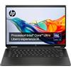 HP Spectre x360 14-eu0000sl Convertibile, Intel Core Ultra 5-125H, Intel Evo Edition, AI, RAM 16GB, SSD 1 TB, Display 13,5 Touch OLED 2.8K VRR 120Hz, Webcam 9 MP IR TNR, Windows 11, Nero