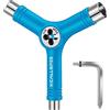 Namvo Skate Tools Hardware Strumento per Skateboard Chiave Inglese, Skateboard Y-Tool per Montaggio, smontaggio, Riparazione e Sostituzione di Accessori