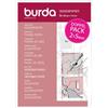 burdastyle Confezione doppia di carta velina, 2 x 5 fogli