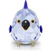 Swarovski All you Need are Birds Macao Pappagallo, Oggetto Decorativo con CristalliSwarovski e Metallo, Azzurro