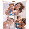 Bemaystar Coperta Personalizzata con Foto - Regali Personalizzati, Coperta Personalizzata, Plaid Personalizzato con Foto, Regali per Donna, Uomo Coppia, Papà Mamma Figli Amici, Festa del Papà -3 Foto